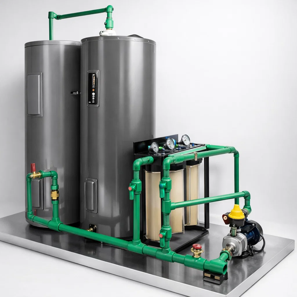 نظام سخان مياه مركزي